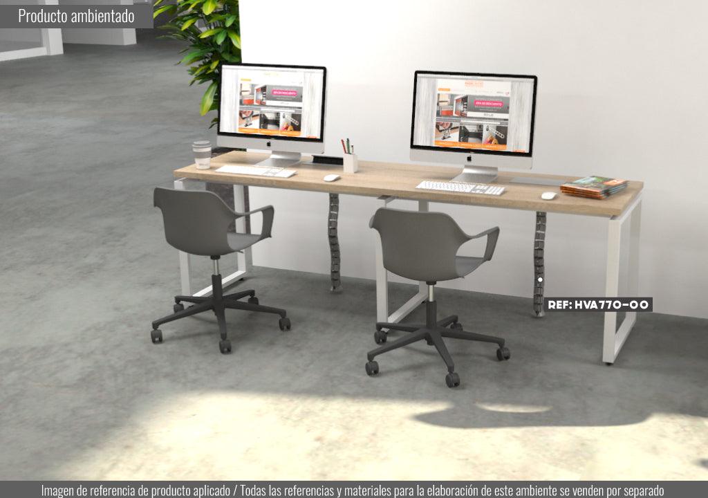 Pasacable flexible para mesa de oficina - VIRTUAL MUEBLES