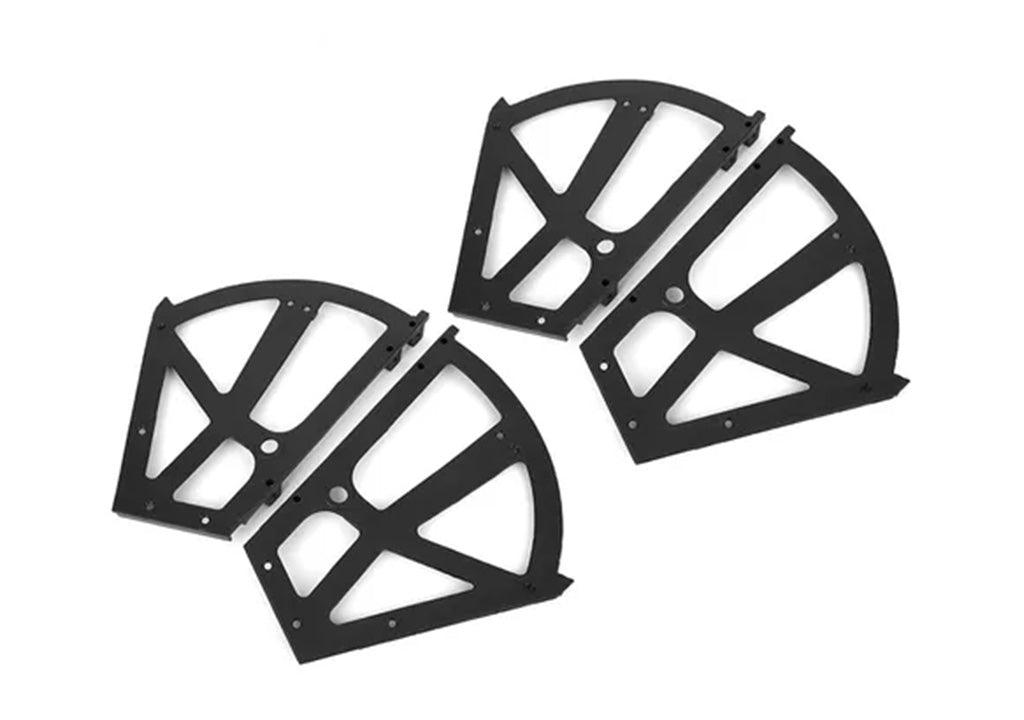 Zapatero de plástico de 2 capas, negro - VIRTUAL MUEBLES