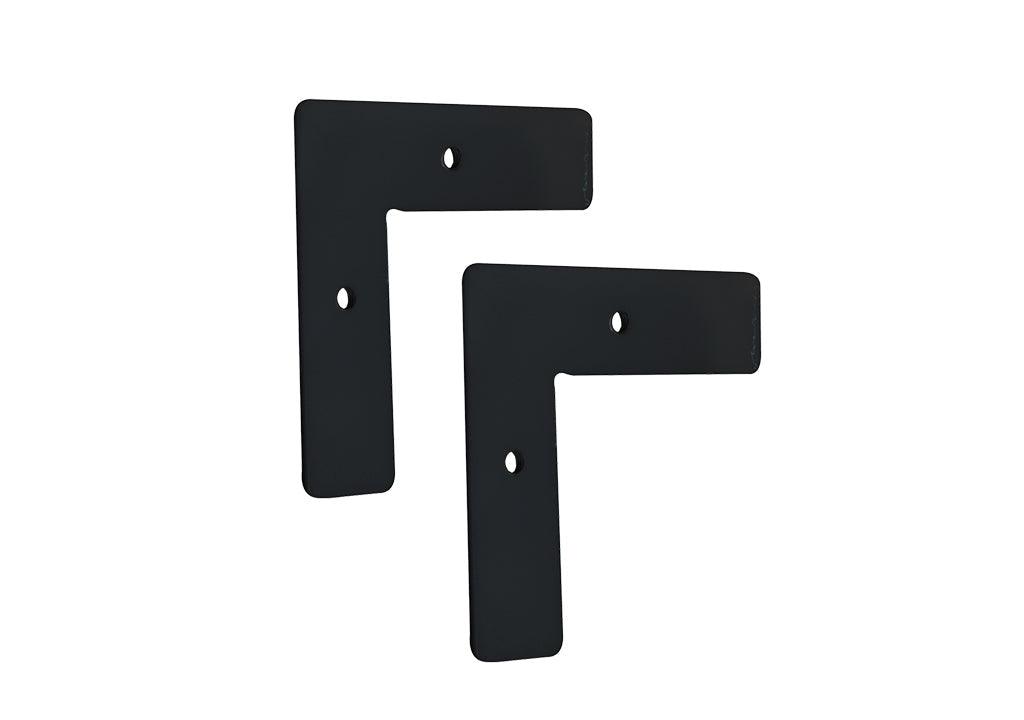 Kit amarre escuadra pintura negra, para el peralm11ng - VIRTUAL MUEBLES