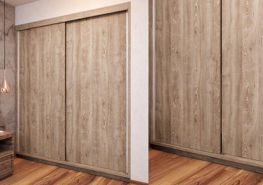 Riel inferior sistema corredizo m52 x 2m - VIRTUAL MUEBLES
