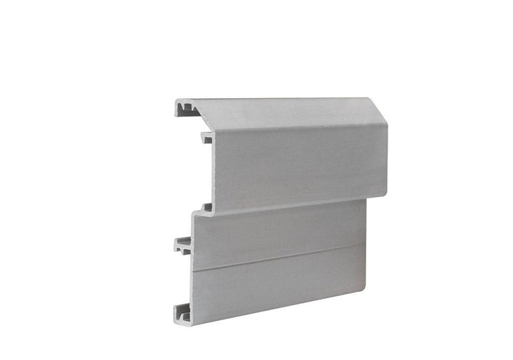 Perfil aluminio 12cm marco puerta madera 12cm x 3 mts - VIRTUAL MUEBLES