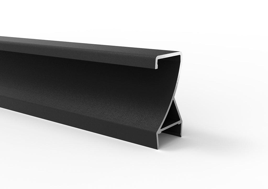 Perfil manija z para tablero 15mm - VIRTUAL MUEBLES