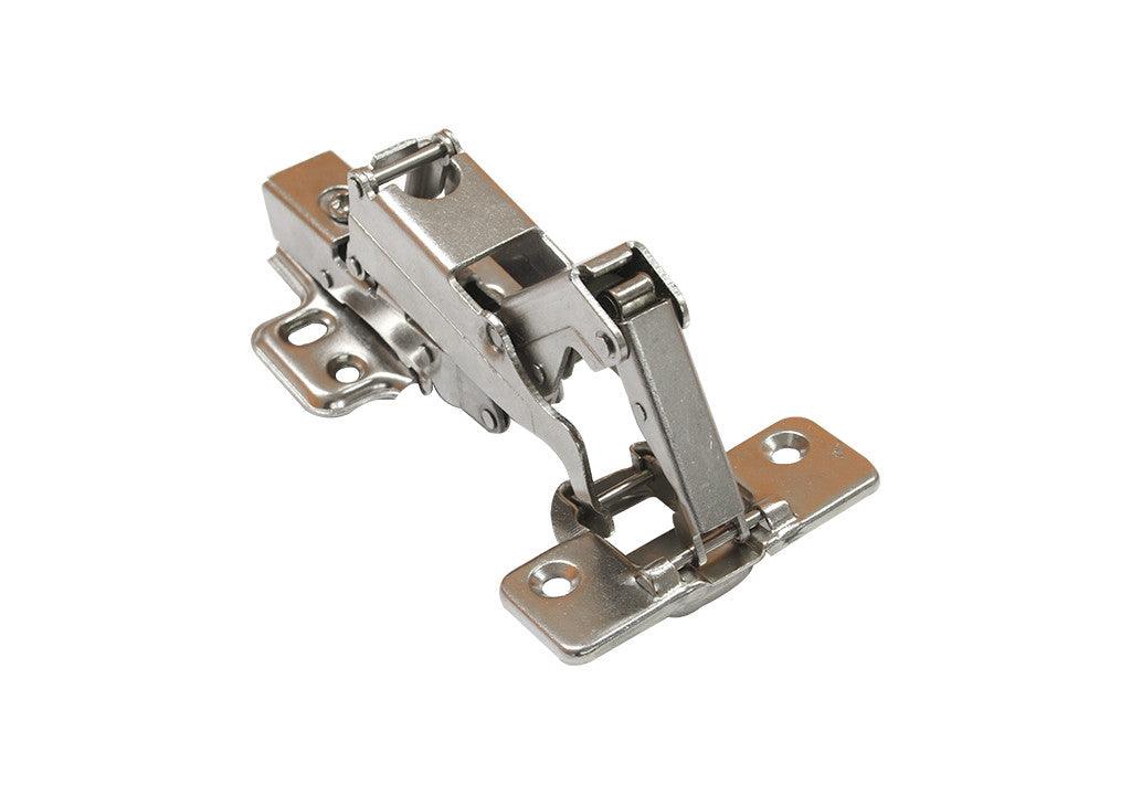 Bisagra 163 parche esquinera 165° clip-on cierre lento 4h - VIRTUAL MUEBLES