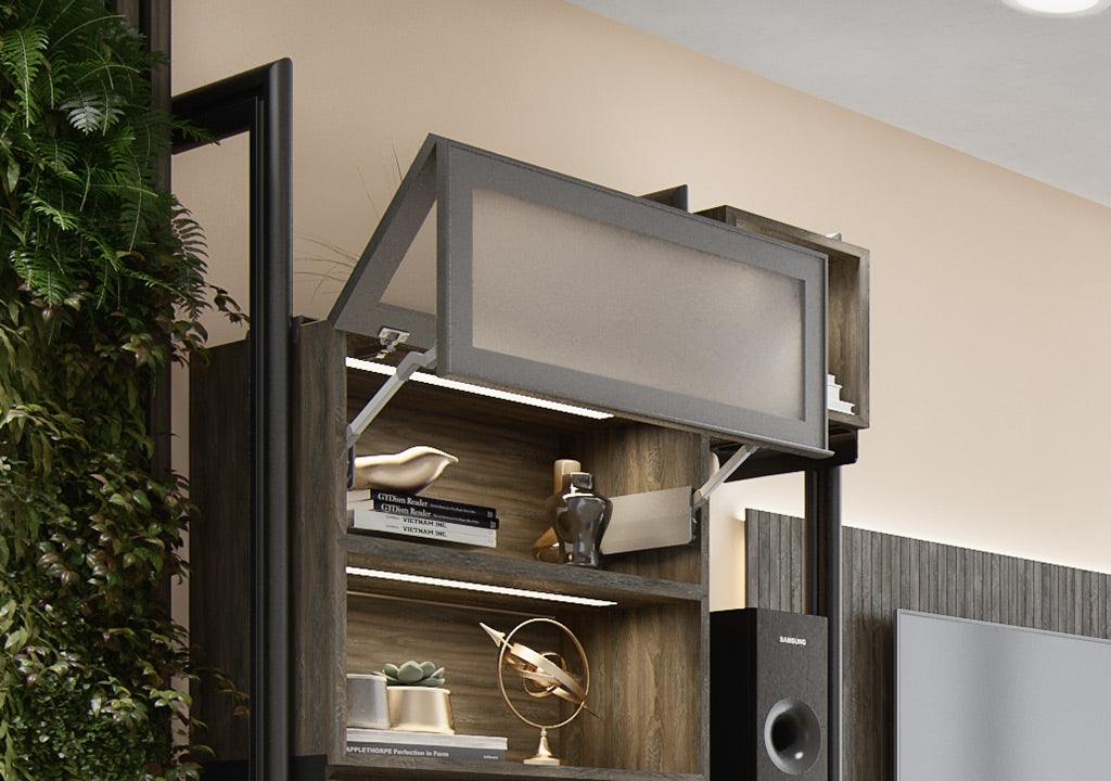 Bisagra 685 de 120° para bonuit fold st - VIRTUAL MUEBLES