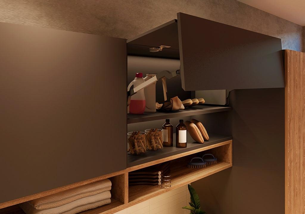 Bisagra 685 de 120° para bonuit fold st - VIRTUAL MUEBLES