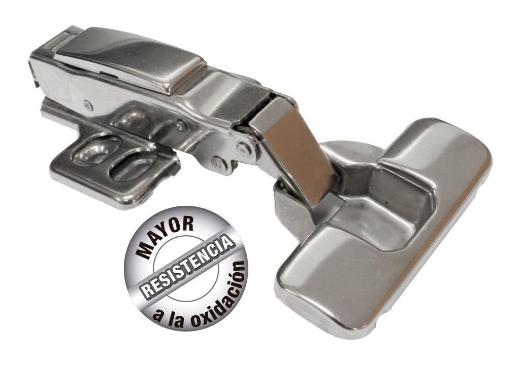 Bisagra parche cierre lento clip-on acero 201 35mm - VIRTUAL MUEBLES