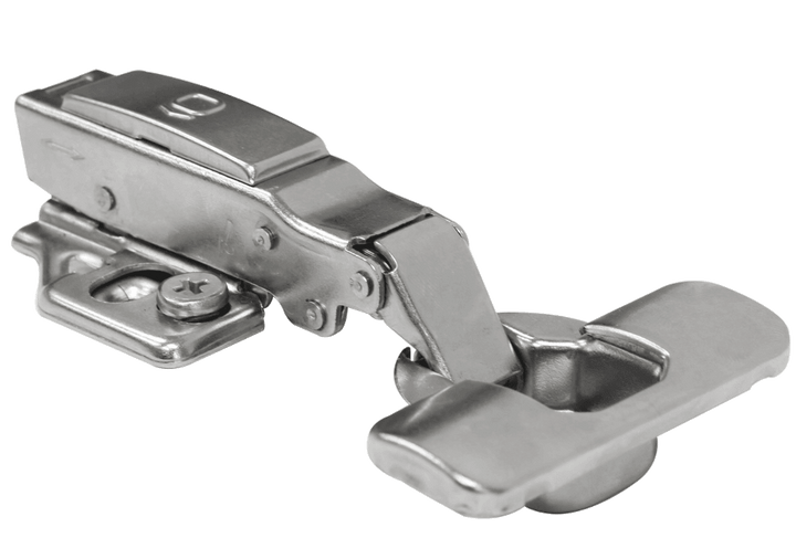 Bisagra hidráulica parche cierre lento clip-on 35 mm base ajustable - VIRTUAL MUEBLES