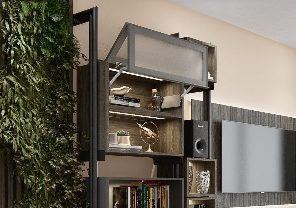 Bonuit fold st gris antracita altura 590-649mm peso 4-8 kg - VIRTUAL MUEBLES