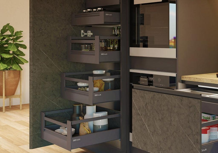 Barras estabilizadoras cuadradas gris antracita 450mm para bonuit max bajo - VIRTUAL MUEBLES