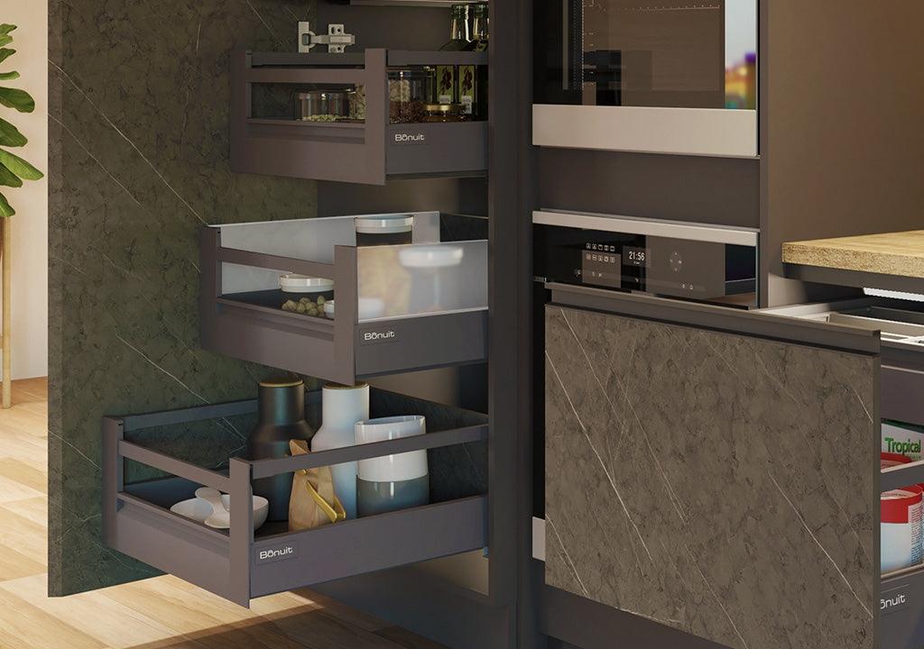 Frontal alto gris antracita 600mm para bonuit max alto - VIRTUAL MUEBLES