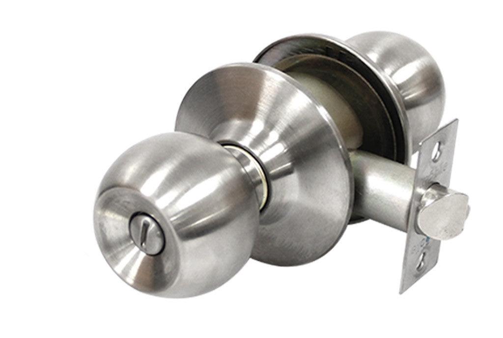 Chapa 587 pomo cilíndrica para baño - VIRTUAL MUEBLES