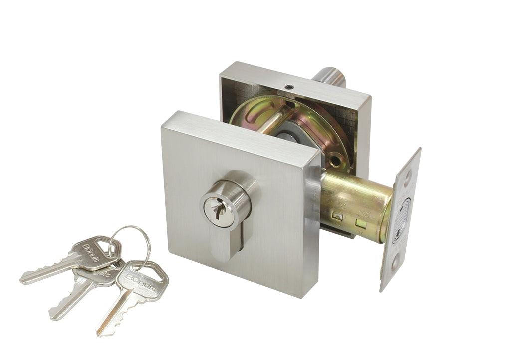 Cerrojo 597 cuadrado puerta principal llave-mariposa - VIRTUAL MUEBLES