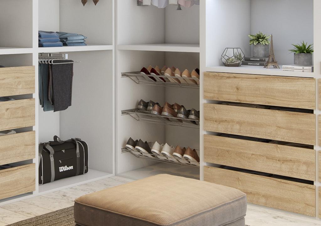 Zapatero extraíble 570-900 mm - VIRTUAL MUEBLES
