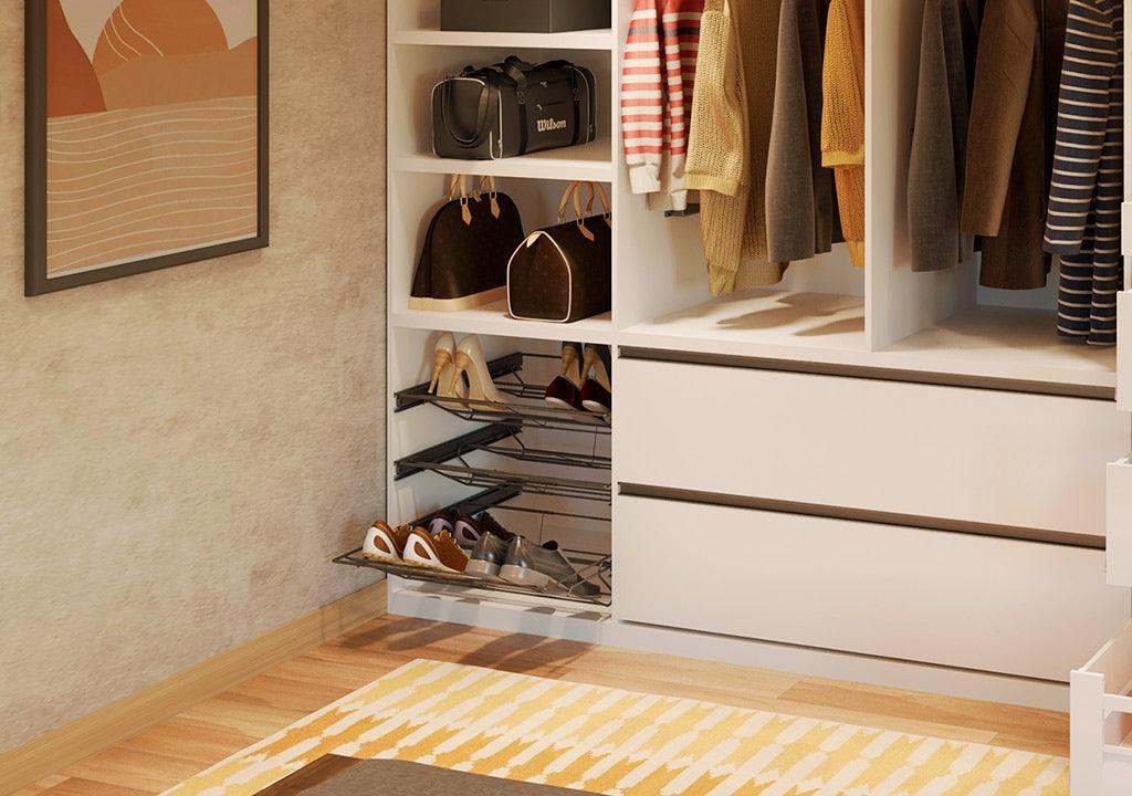 Zapatero extraíble 490 - 670 mm - VIRTUAL MUEBLES
