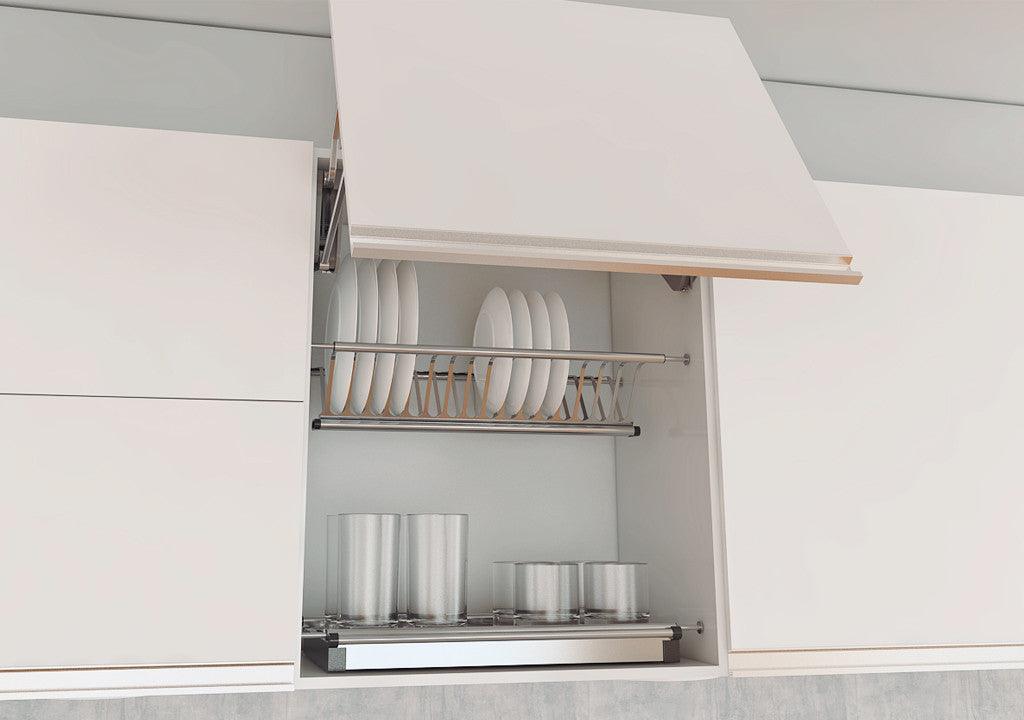 Platero en acero 201 900mmpara módulo de 900 mm - VIRTUAL MUEBLES