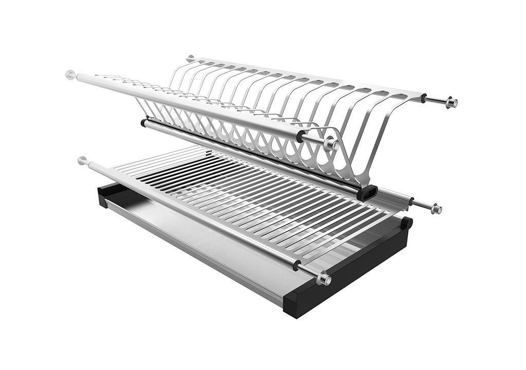 Platero en acero 201 900mmpara módulo de 900 mm - VIRTUAL MUEBLES