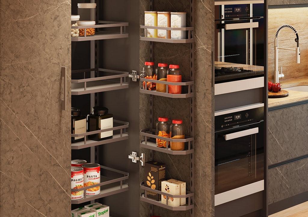 Torre alacena abatible 6 niveles 12 canastas - VIRTUAL MUEBLES