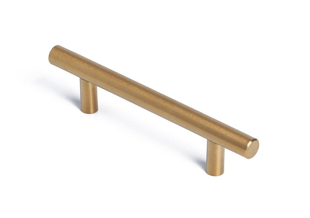 Manija 024 acero 201 cil hueca cc 96 mm golden - VIRTUAL MUEBLES