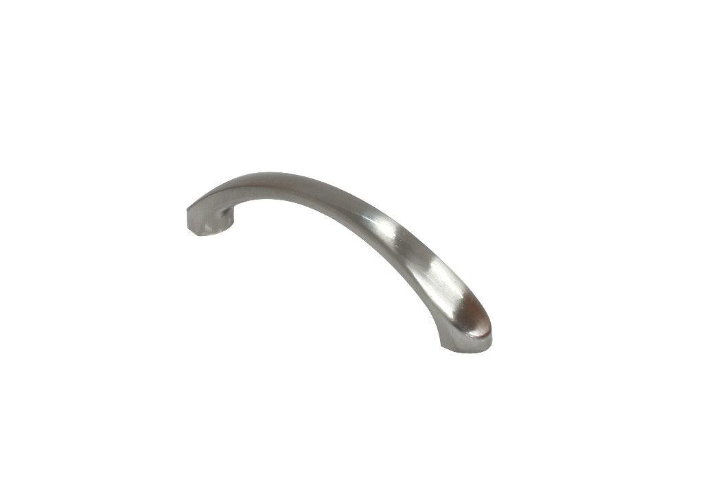Manija zamak en arco níquel cepillado cc 64mm - VIRTUAL MUEBLES