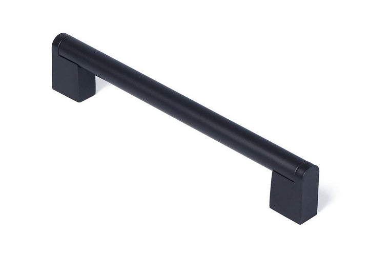 Manija 312 acero 201 cc 96 mm negra - VIRTUAL MUEBLES