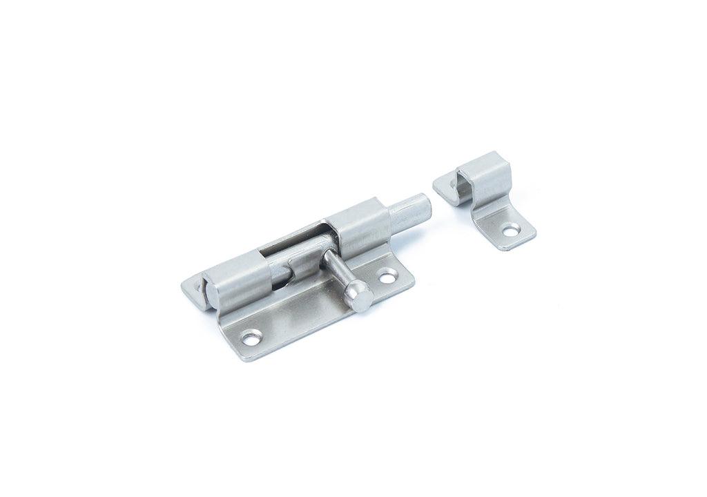 Pasador cuadrado eco, acero satín niq 2 1/2" - VIRTUAL MUEBLES