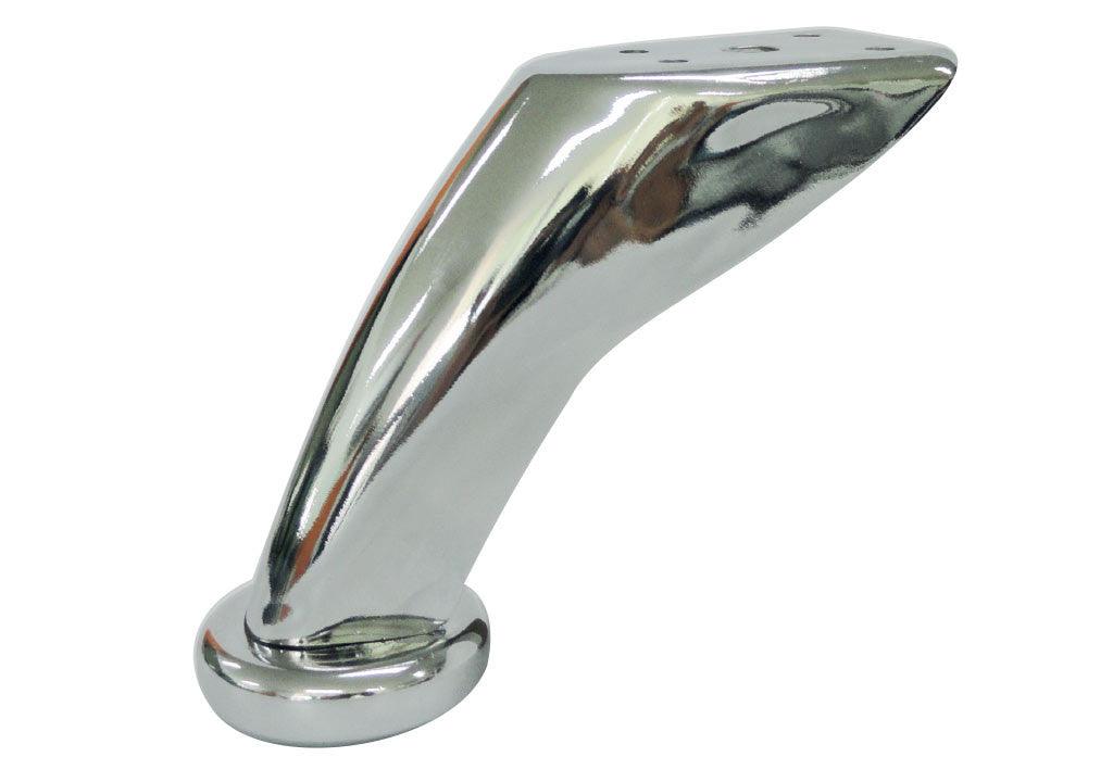 Pata acero 306 diagonal 100 mm - VIRTUAL MUEBLES