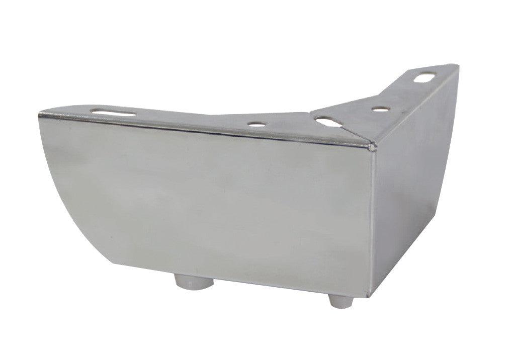 Pata 417 acero cromado h: 55 mm 107 x 107 mm - VIRTUAL MUEBLES