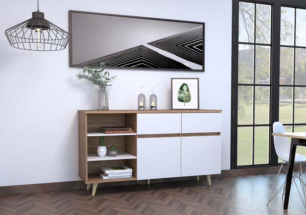 Pata 917 ac Madera clara diag 120mm - VIRTUAL MUEBLES