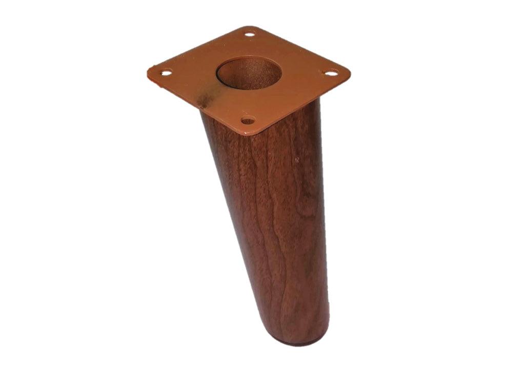 Pata 917 ac Madera oscura diag 120mm - VIRTUAL MUEBLES
