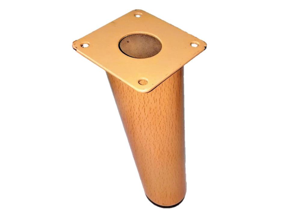 Pata 917 ac Madera clara diag 120mm - VIRTUAL MUEBLES