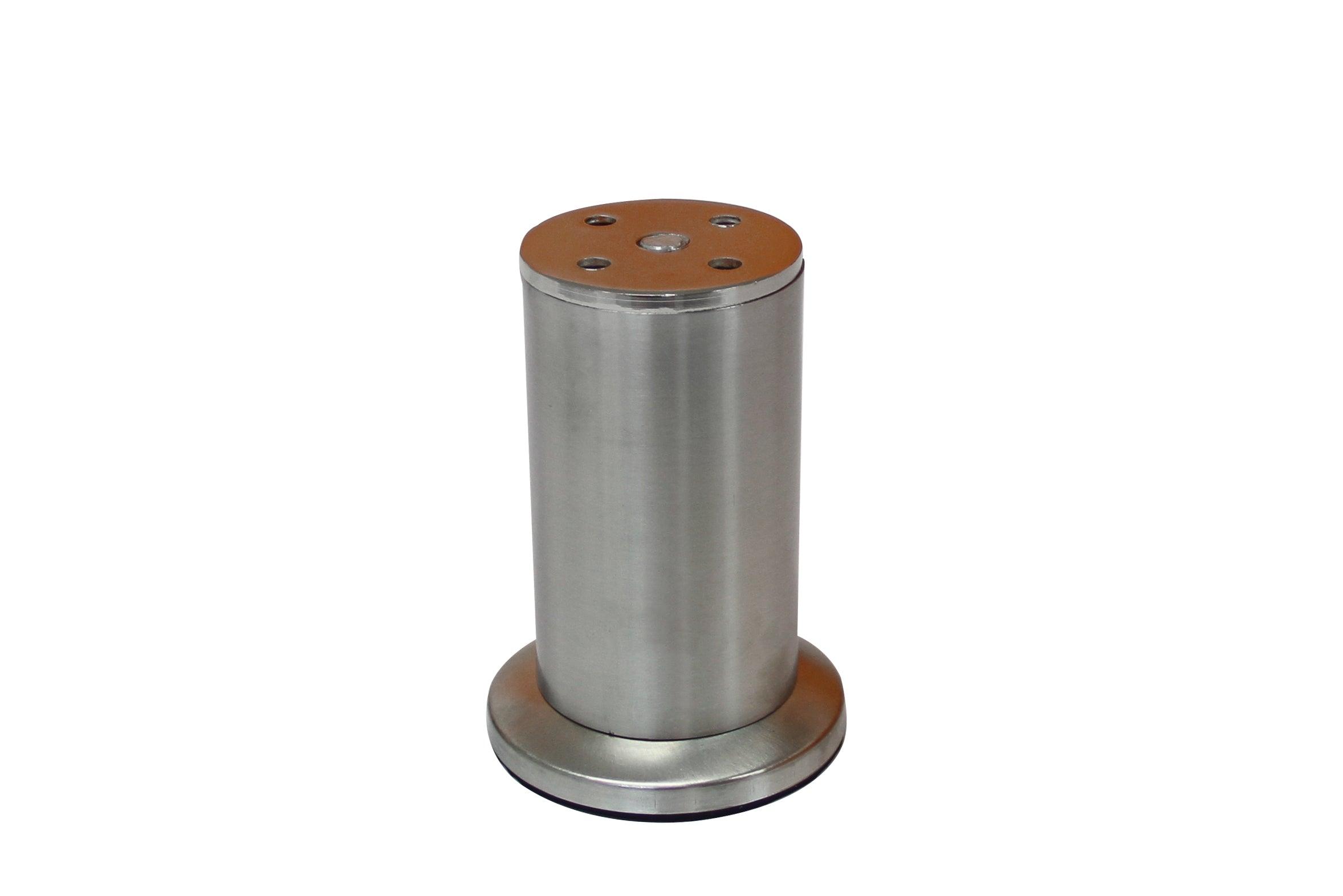 Pata 979 acero 304 con nivelador 100 mm - VIRTUAL MUEBLES