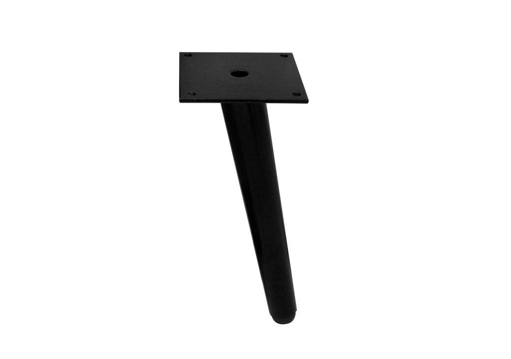 Pata 901 acero negra diagonal vintage 500mm - VIRTUAL MUEBLES