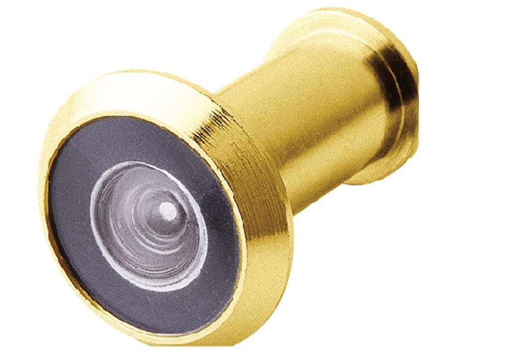 Ojo mágico 200° bronce dorado - VIRTUAL MUEBLES