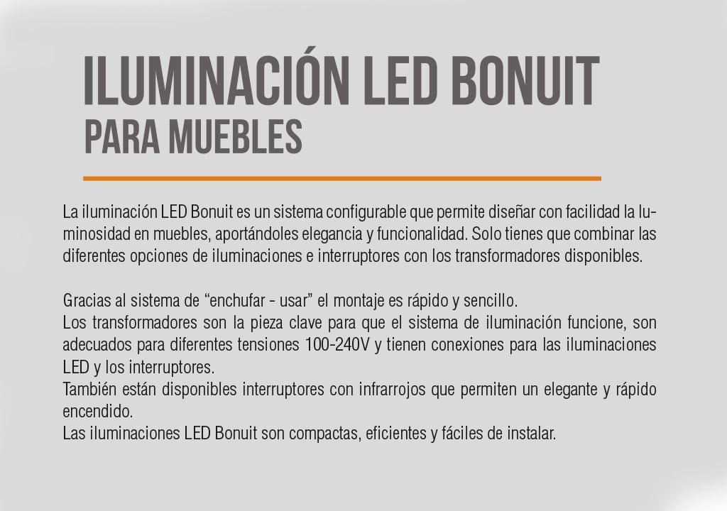 Transformador a 12 v para 10 conexiones 24 w - VIRTUAL MUEBLES