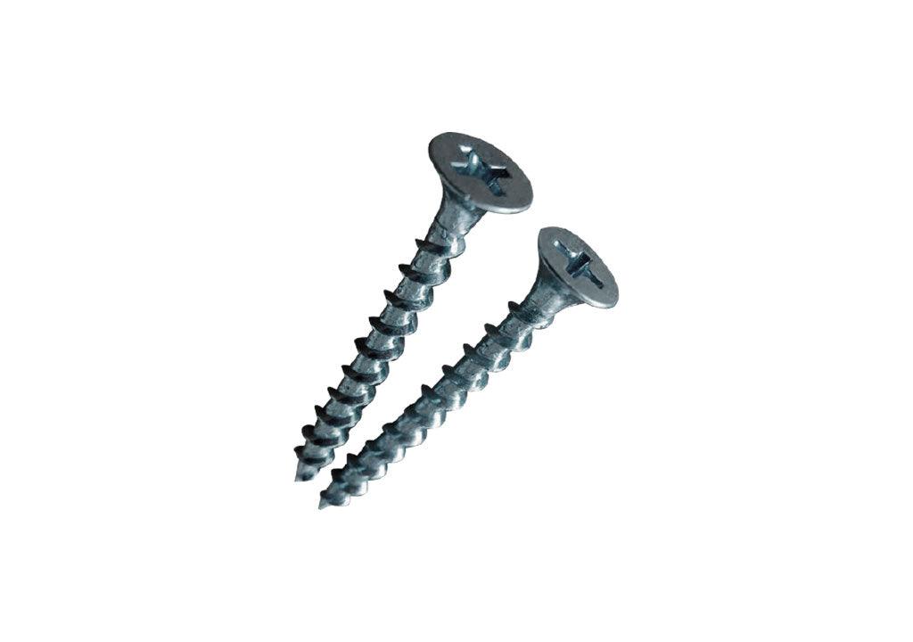 Tornillo de ensamble 6 x 1 1/2"" zincado caja x 100 - VIRTUAL MUEBLES