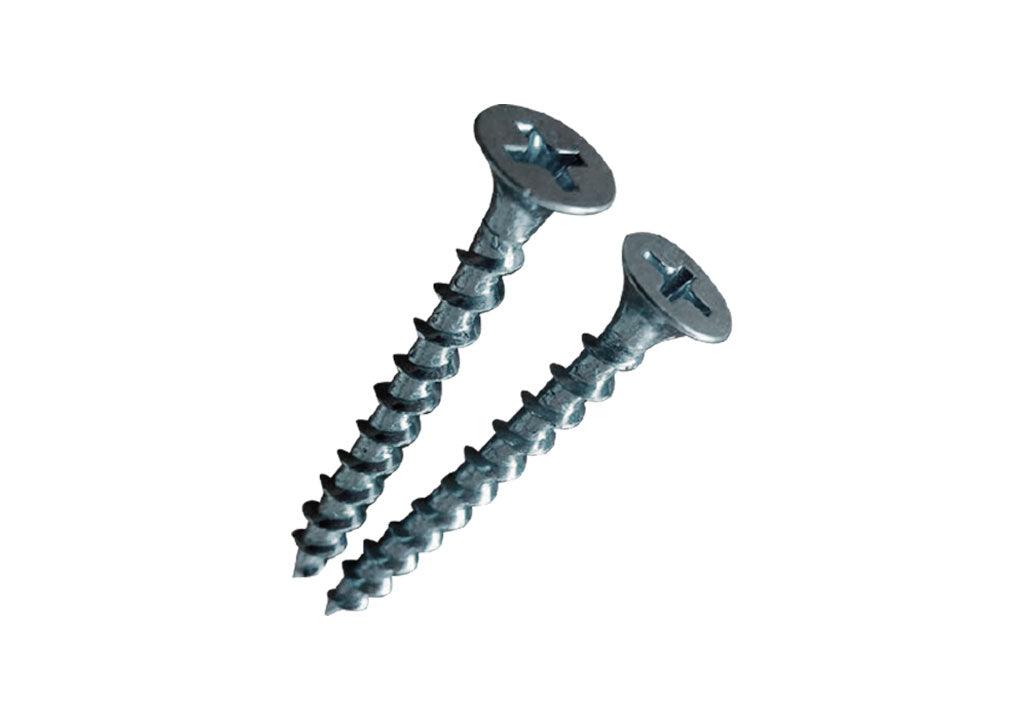 Tornillo de ensamble 6 x 2" zincado caja x 100 - VIRTUAL MUEBLES