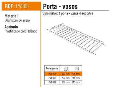 Portavaso 60 cms económico - VIRTUAL MUEBLES