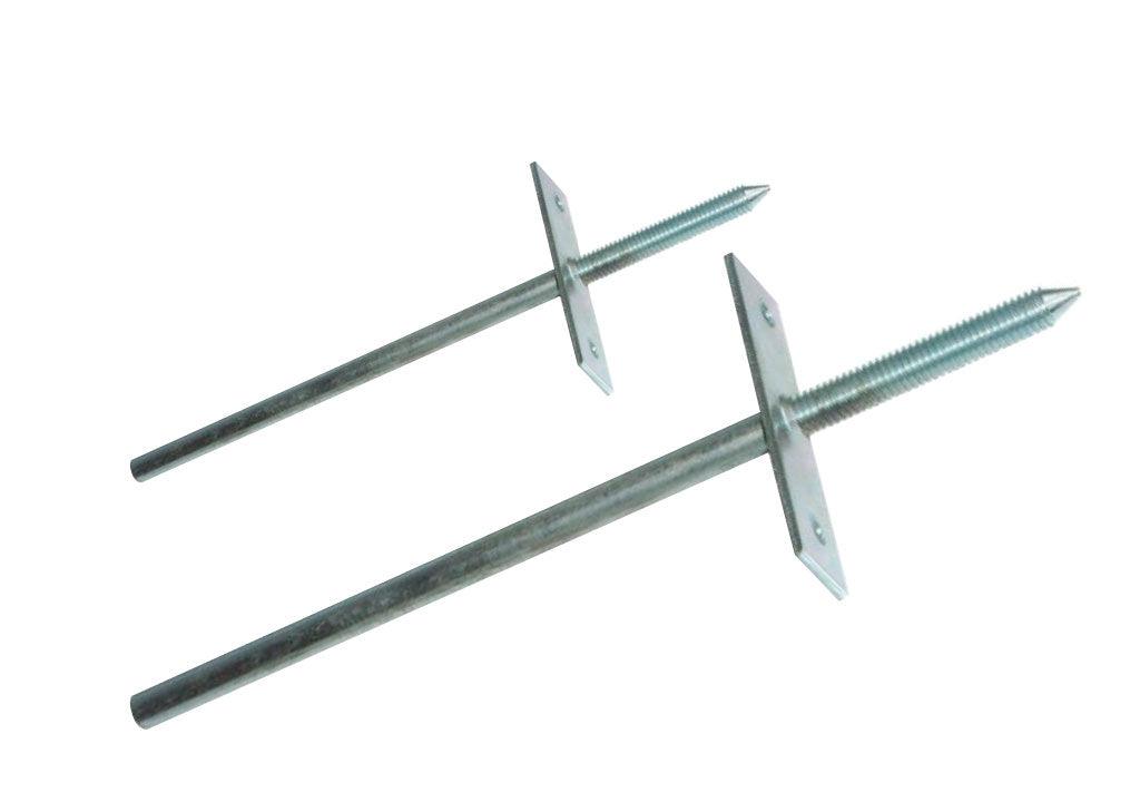 Sporte invisible tubular de 3/8” x 25 cm - VIRTUAL MUEBLES
