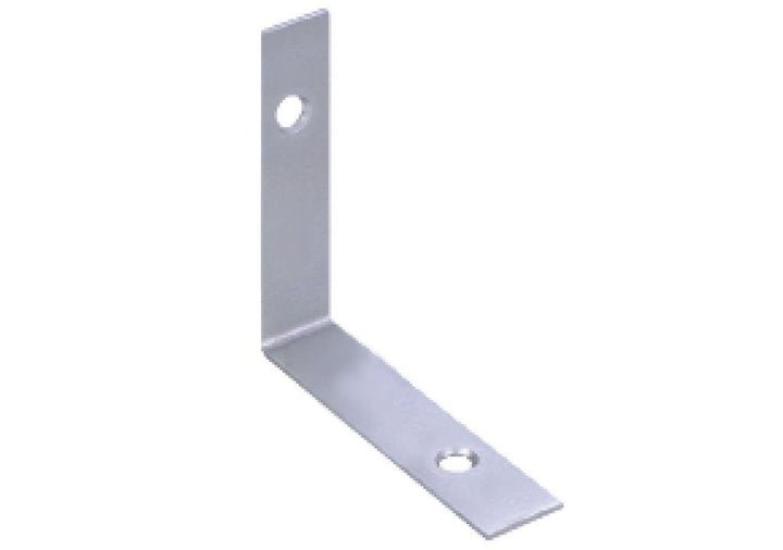 Platina ángulo en l cantonera acero zincado 3" x 3" x 09" x 23 mm - VIRTUAL MUEBLES