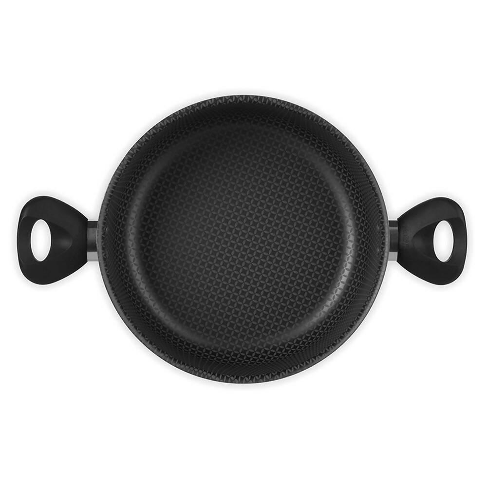 Olla Cacerola con Tapa Superior 26 cm Gris - VIRTUAL MUEBLES