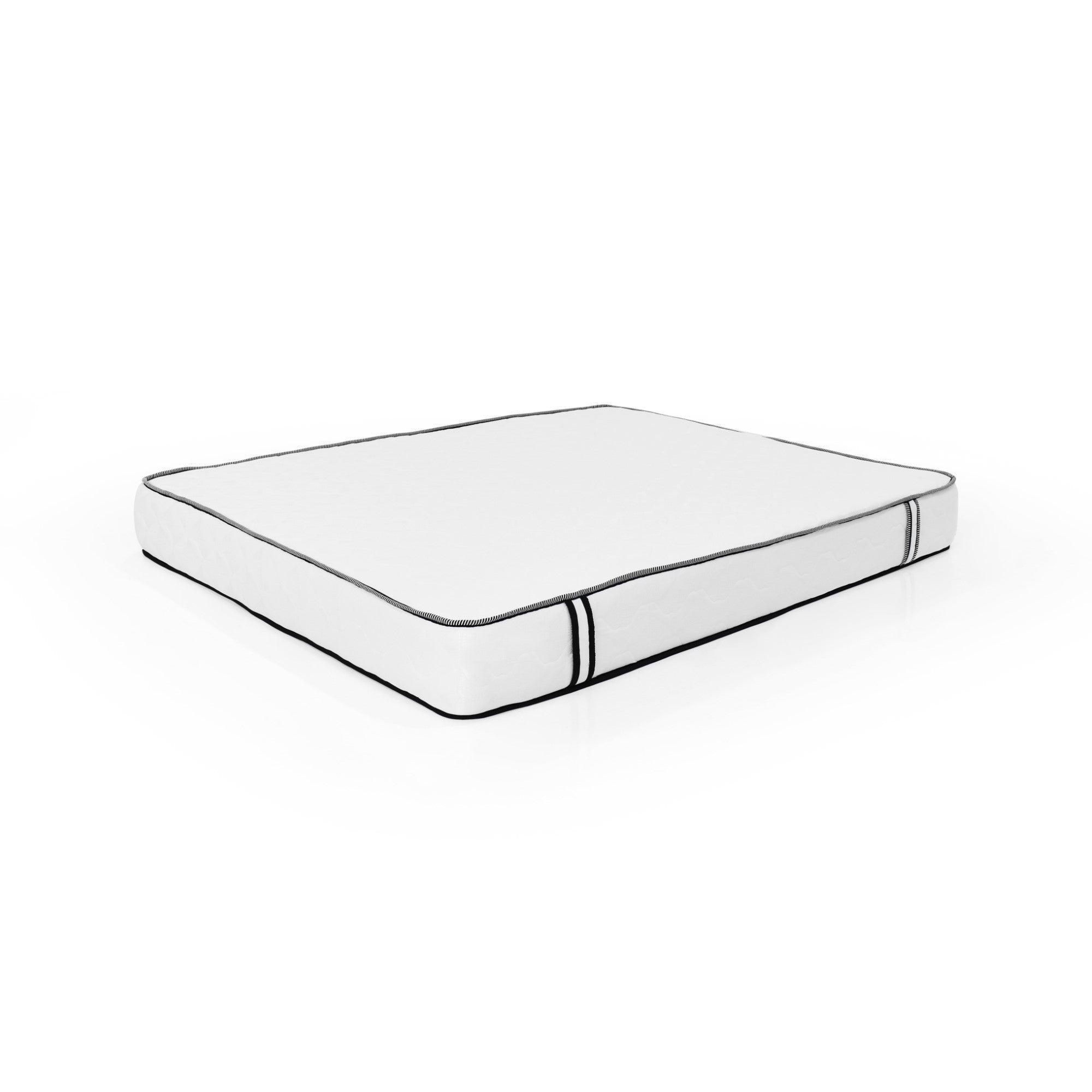 Colchon Columbus Queen 160 cm x 190 cm - Blanco - VIRTUAL MUEBLES