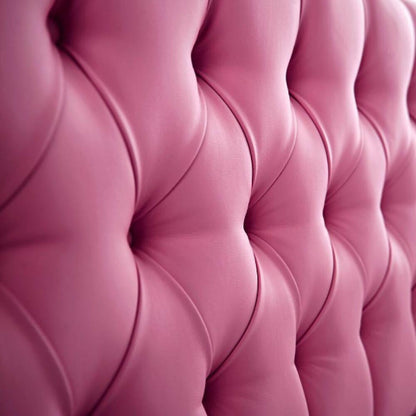 Cabecero Base Cama Sencilla Rombos Fucsia - VIRTUAL MUEBLES