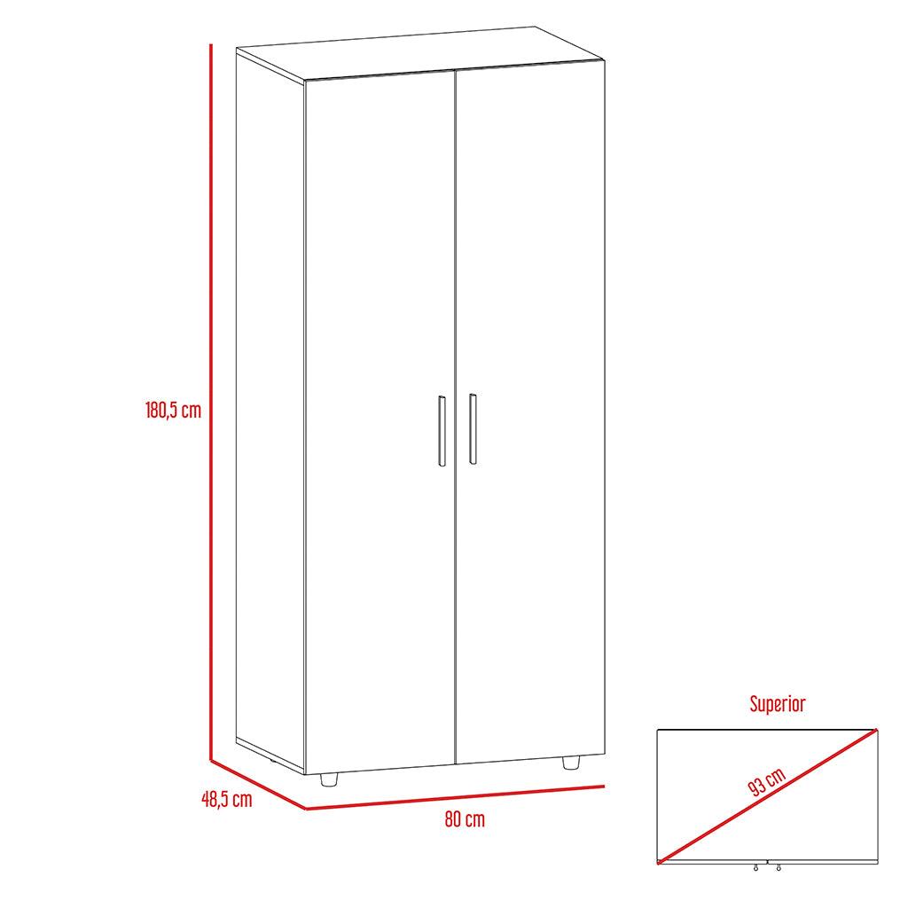 Combo para Habitación Rangel, incluye Panel de TV y Closet.