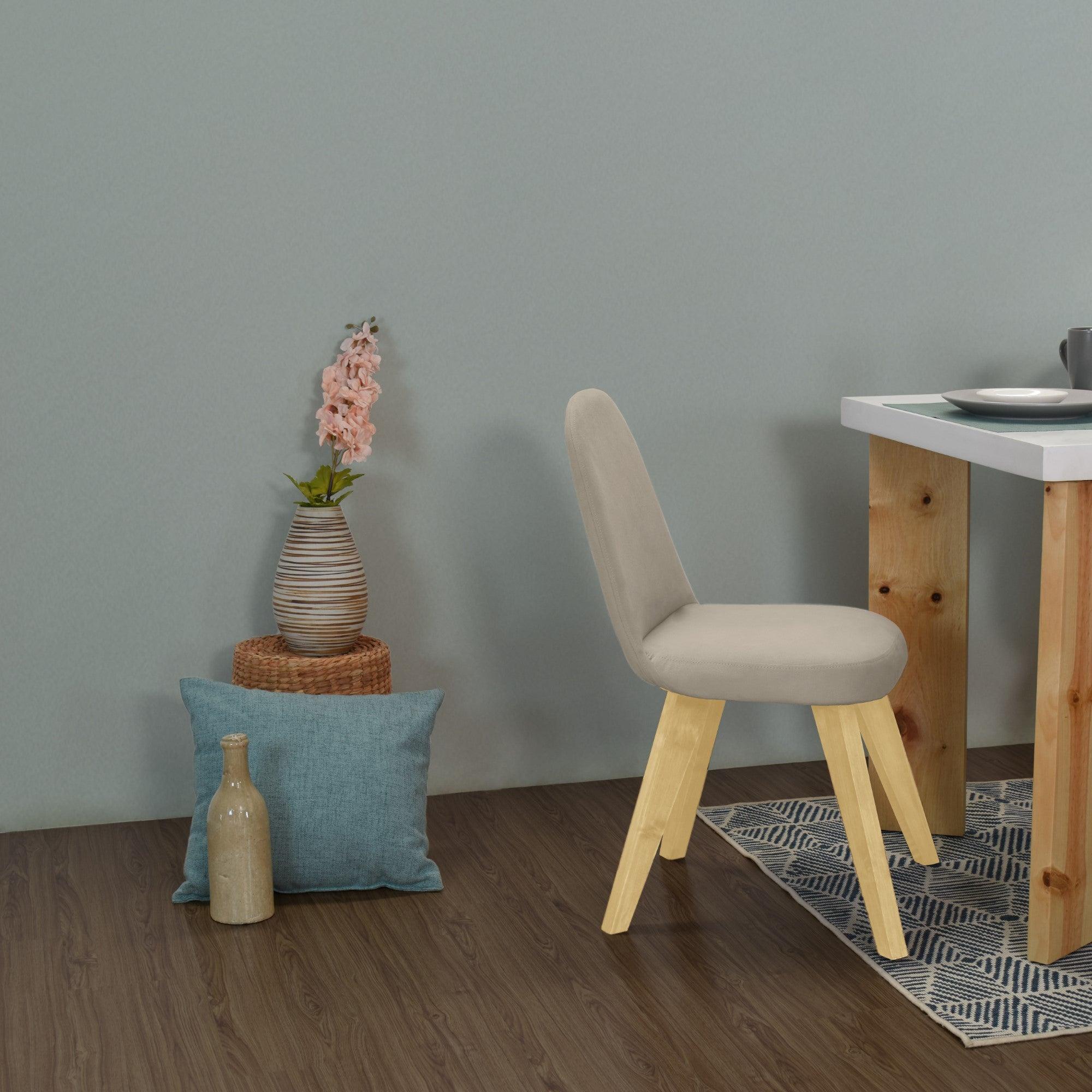 Silla Molis Tela Taupe