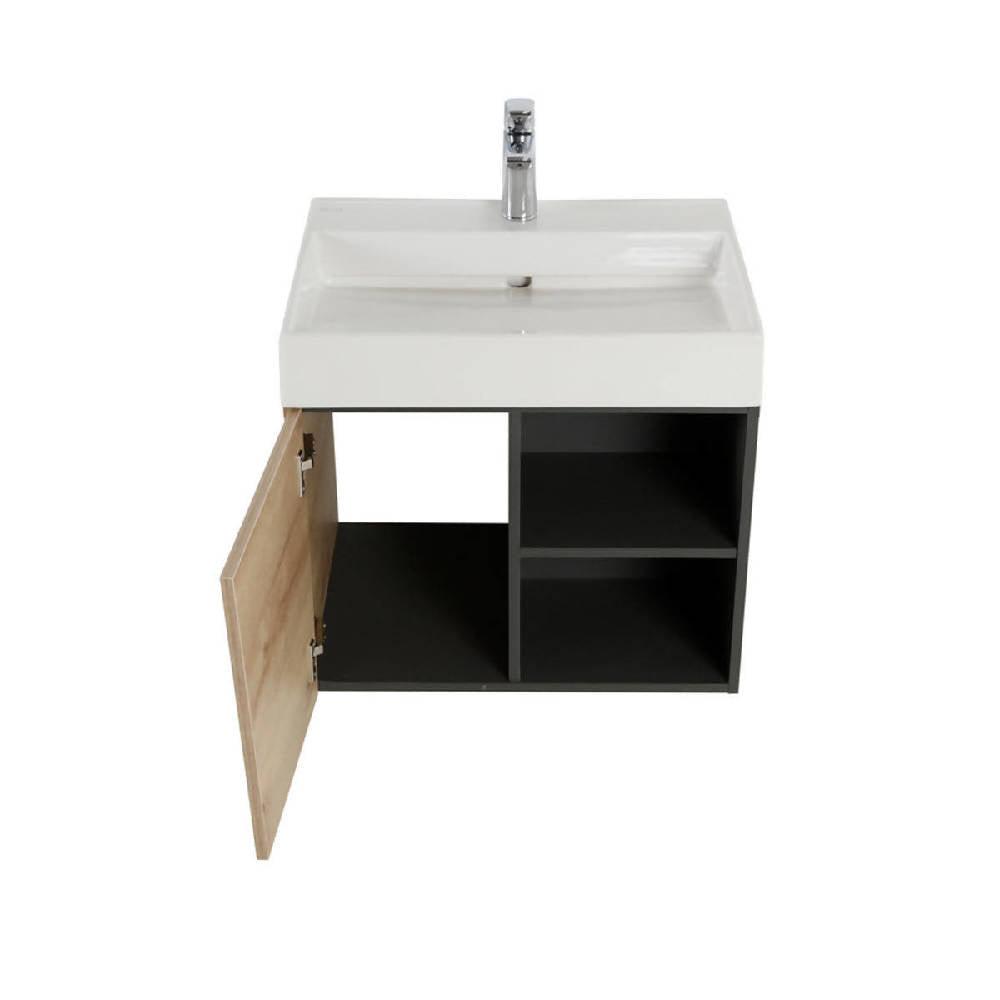 Mueble Corona Fussion Vital 60 Cm Con Lavamanos - VIRTUAL MUEBLES