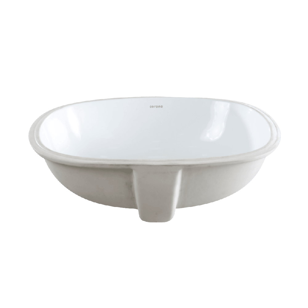 Lavamanos Corona Cascade Incrustar Blanco - VIRTUAL MUEBLES