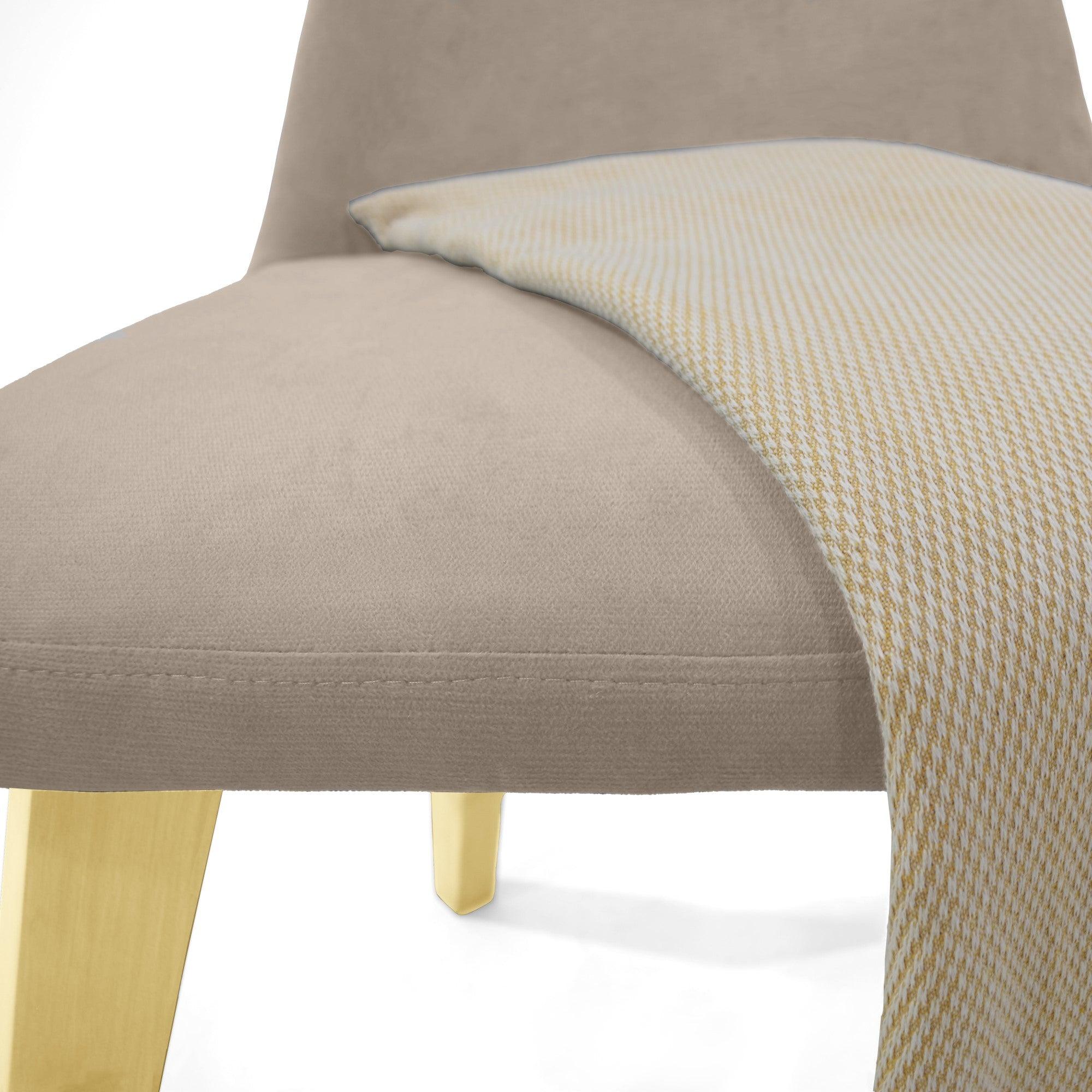 Silla Molis Tela Taupe