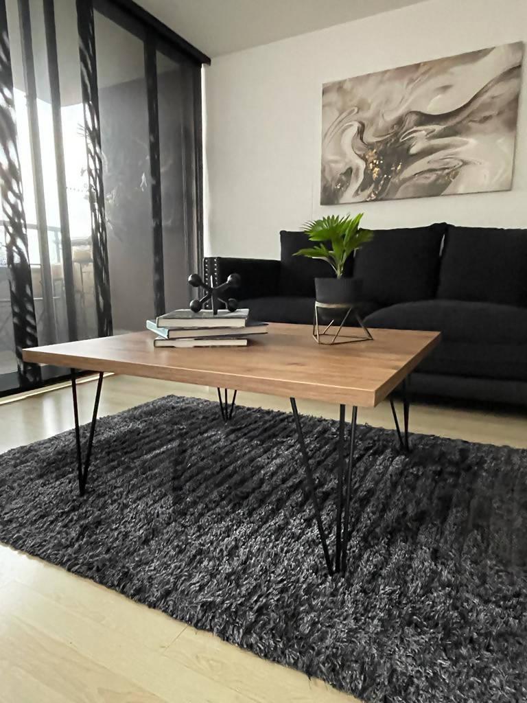 Mesa de Centro Mark Oscuro - VIRTUAL MUEBLES