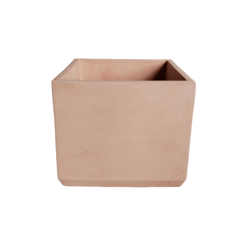Matera Eloisa de Cemento 15x15x15 cm Nude - VIRTUAL MUEBLES