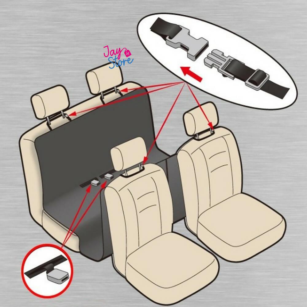 Forro Protector Para Asiento Silla De Carro Para Mascotas - VIRTUAL MUEBLES